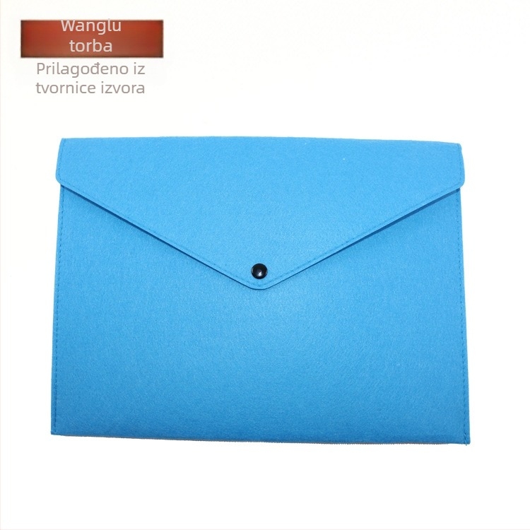 Torba za dokumente od filca za poslovne i obrazovne potrebe, zaštita za tablet, torba za sastanke