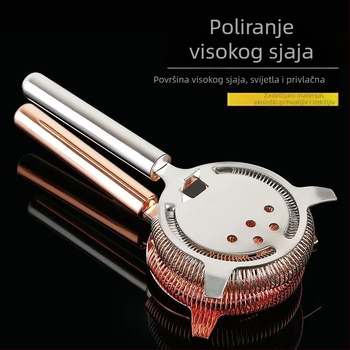 Sito za led od 304 nehrđajućeg čelika za barove i koktele, filtr za ledene kocke