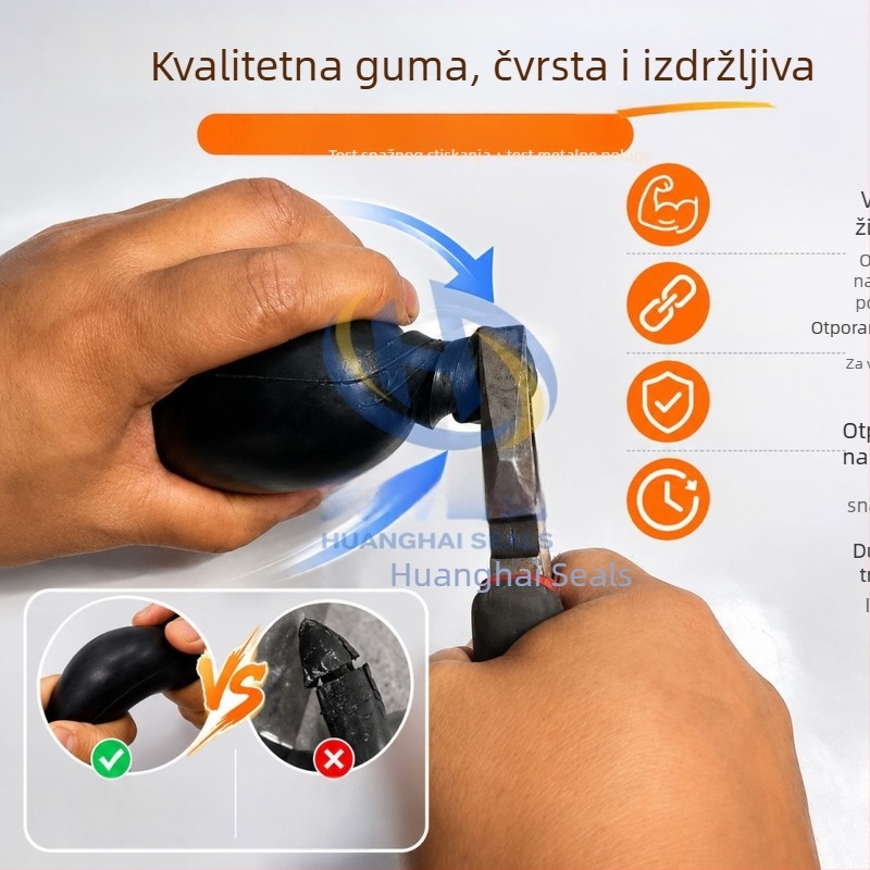 Gumena kugla za bacanje kablova