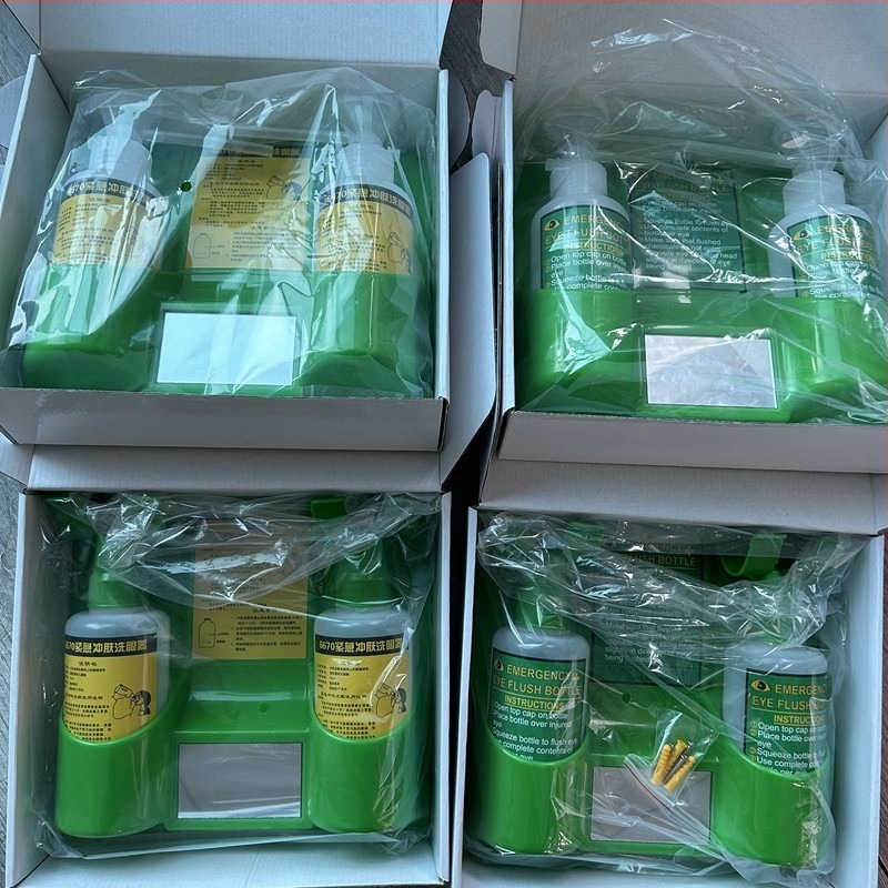 Carldansi 6670 boca za ispiranje očiju, zidna montaža, laboratorijska uporaba, 500 ml