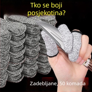 Debljeni štitnici za prste za vrtlarstvo, otporni na rezove, rukavice protiv proboja