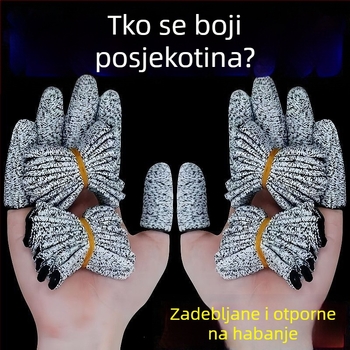Debljeni štitnici za prste za vrtlarstvo, otporni na rezove, rukavice protiv proboja