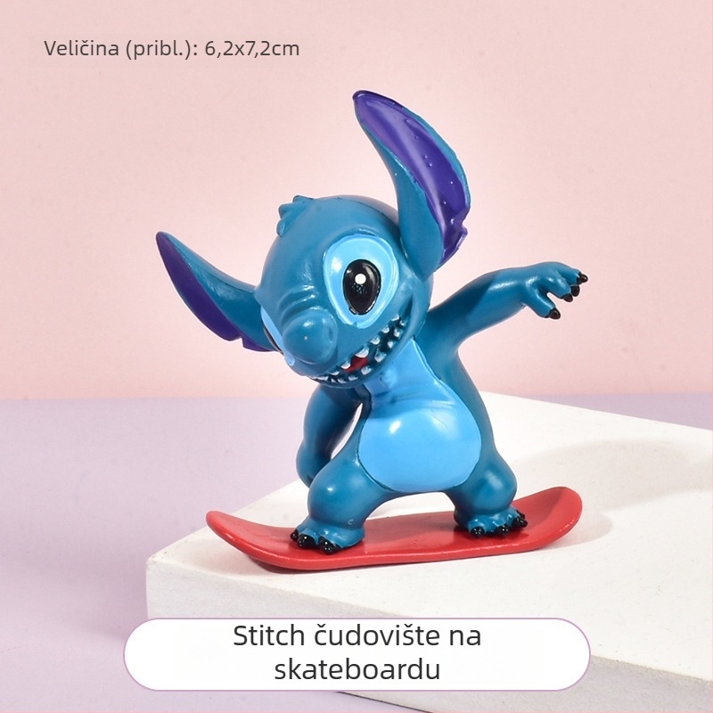 Raznobojna mala čudovišna lutka za maskicu (futrola za telefon) DIY s kremastim ljepilom, ručni rad smolnih dodataka