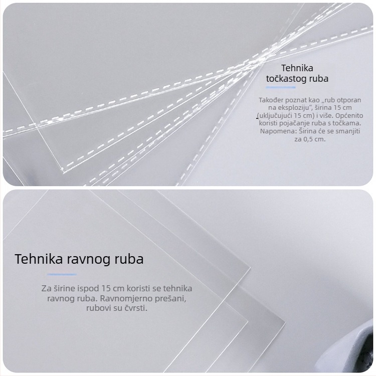 32×46 cm + 4 cm prozirna OPP samoljepljiva vrećica za odjeću i kućne tekstile, debeća zaštitna vrećica protiv prašine