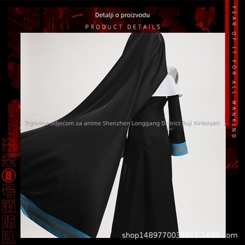 Fire Force: Alice Sestra C Uniforma Cosplay Kostim – Redovnica vatrogasac za anime izvedbe