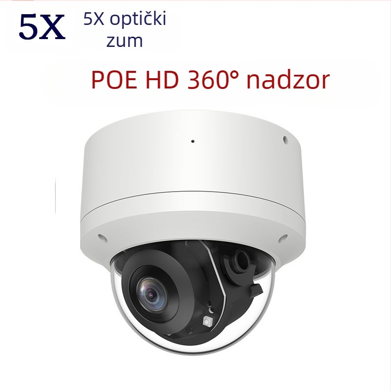 PTZ kamera s 5x elektroničkim zumom, 360° panoramski prikaz, vodootporna i eksplozijski otporna PoE kamera