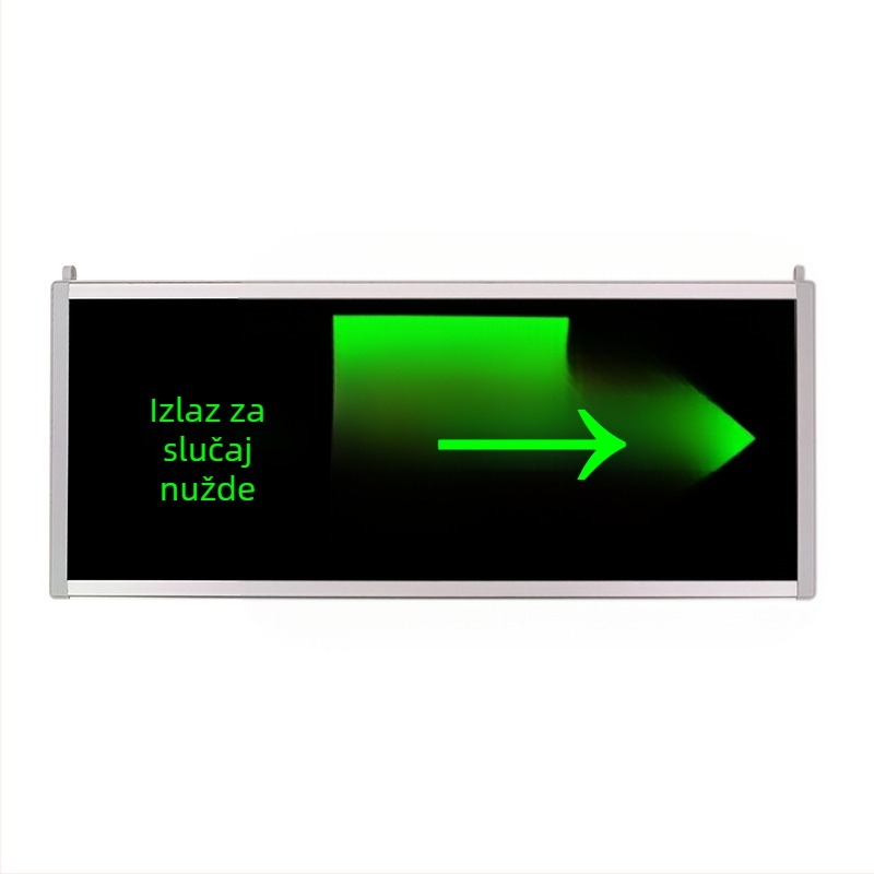 Samoosvjetljavajući znak izlaza za nuždu