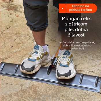 Sve-čelična integrirana lopata za snijeg, čišćenje, gnojivo i žitarice