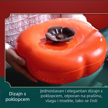Domaći pladanj s voćem, pladanj za grickalice za dnevni boravak, posuda za bombone i suho voće, kutija za pohranu arašida i sjemenki