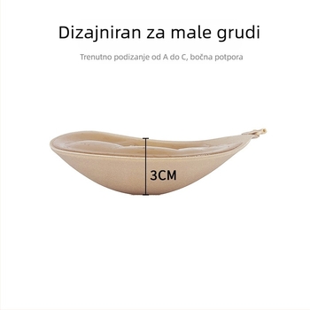 3 cm palma cupa grudnih flastera, Adamova ruka, nevidljivi grudnjak s pojačanim push-upom, za vjenčanicu