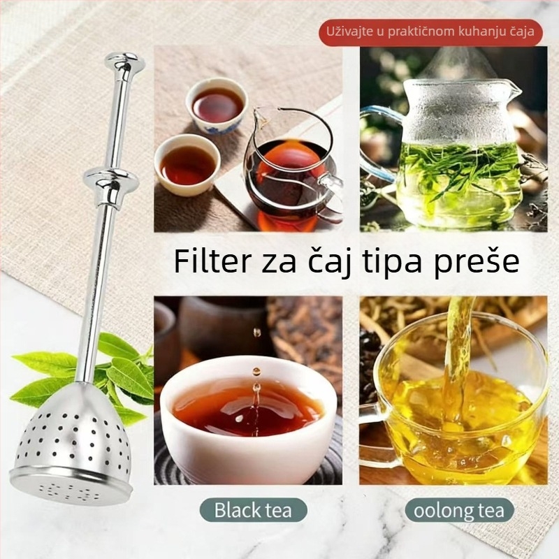 Infuzor za čaj od 304 nehrđajućeg čelika s koničnim filterom