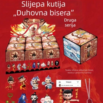 Nezha II: Čarobno dijete – Slijepa kutija s morskim draguljem, 2. izdanje, kreativni crtani Ao Bing Shen Gong Bao Ao Run poklon paket