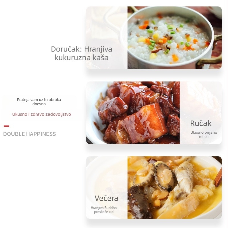 Shuangxi kuhalo pod pritiskom za kućnu upotrebu, kompaktno plinsko, otporno na eksplozije aluminijska legura, višenamjenski tlak kuhač