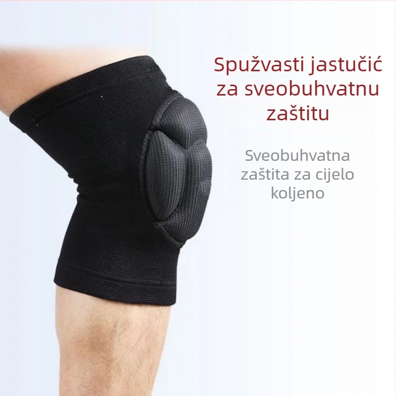 Jastučići za koljena od spužve s debelim slojem pjene, zaštita od udaraca i proklizavanja, za klečanje, ples i planinarenje