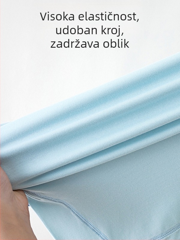 Modal dječji pidžama set za ljeto s ice-silk materijalom, kratkim rukavima, unisex