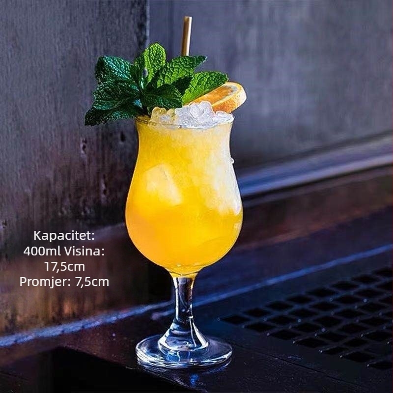 Coconut Grove Fragrant Cup – Koktel čaša, Čaša za sok, Čaša za ledena pića, Čaša za gaziranu vodu, Visoka čaša za hladna pića, Čaša za ledeno kavu