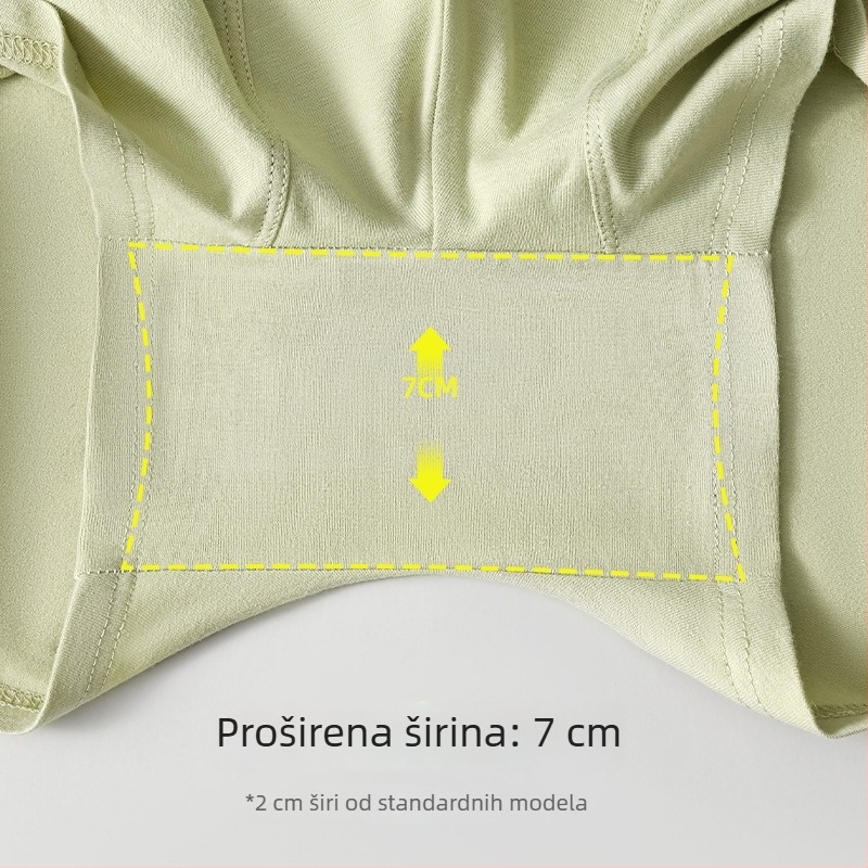 Muške pamucne bokserice, prozračne, srednje visine struka, za sve sezone