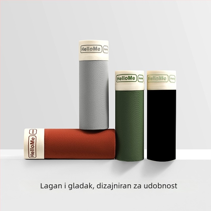Muške pamucne bokserice, prozračne, srednje visine struka, za sve sezone
