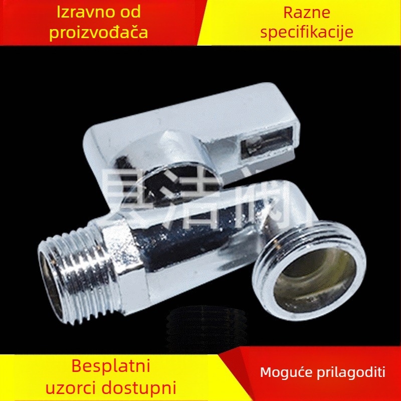 Ventil dovoda vode perilice rublja od cinkog zlitka, brzi otvoreni ventil i sigurnosni ventil