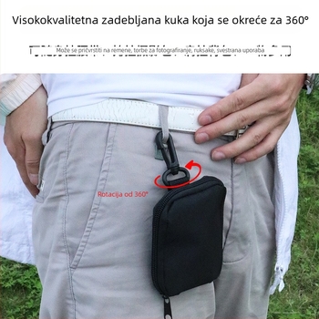 Sklopiva vanjska torba za bocu vode s mrežastim džepom