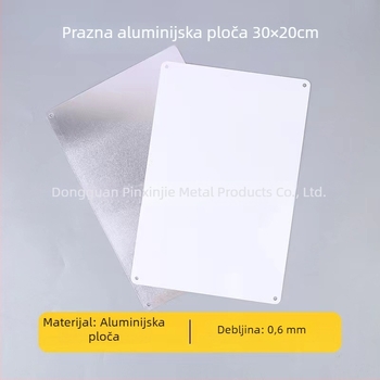 Aluminijski list za toplinski prijenos, prazna pločica za medalju za vješanje