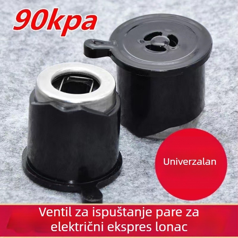 Pribor za električni kuhalo na tlak: ventil za izlaz tlaka, ventil za oslobađanje tlaka, ventil para, izlazni ventil, ventil ograničenja tlaka, sigurnosni ventil
