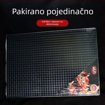 Višenamjenska galvanizirana pravokutna mreža za roštilj za vanjsku upotrebu
