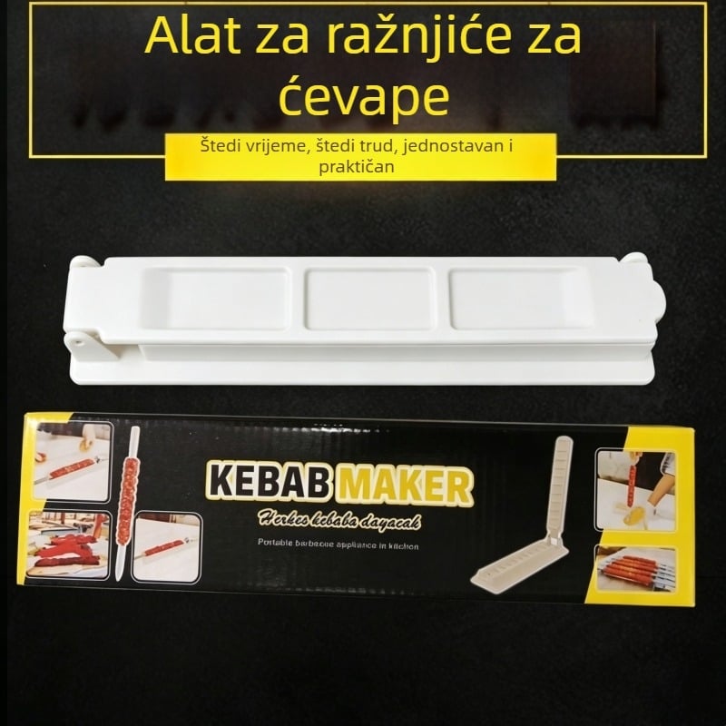 Uređaj za ražnjeve na grill – alat za nabodavanje mesa
