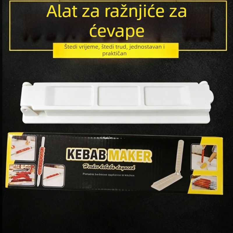 Uređaj za ražnjeve na grill – alat za nabodavanje mesa