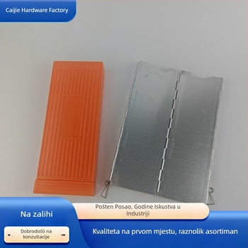 Sklopiva aluminijska vjetrozaštita za kuhanje na otvorenome, planinarenje i kampiranje