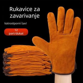 Dvoslojne rukavice za zavarivanje od kože goveda TIG i MIG