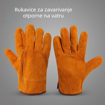 Dvoslojne rukavice za zavarivanje od kože goveda TIG i MIG