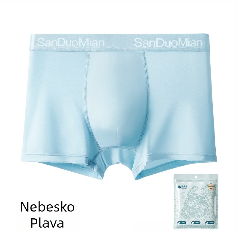 Muške gaće od modal 10A, antibakterijske, plus veličina, prozračne i udobne boxer briefs