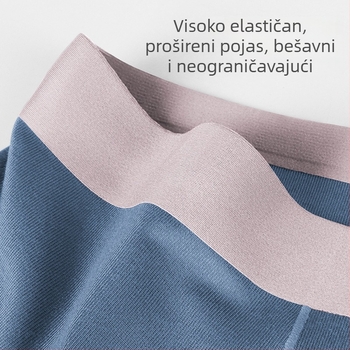 Muške bokserice od Lyocell-a s podstavom od Mulberry svile, antibakterijske, srednji porast, prozračne