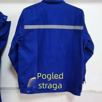 Muški radni kostim od pamuka za proljeće i jesen, s mogućnošću logotipa, s svojstvom odvlačenja vlage.