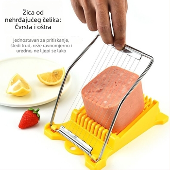 Višestruki rezač s 10 i 14 oštrica za šunku, krumpire, jaja i banane