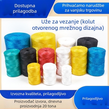 Polipropilensko tkano užad za pakiranje, obojena