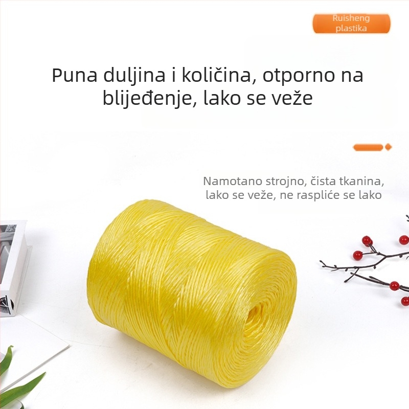 Polipropilensko tkano užad za pakiranje, obojena