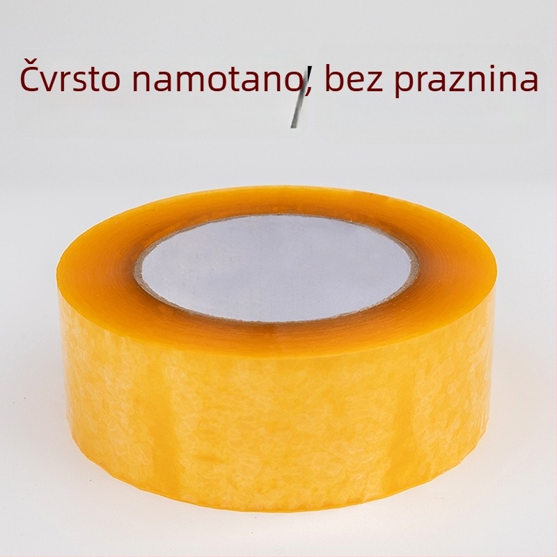 Prozirna ambalažna traka, širina 48 mm, duljina 100 m, BOPP, ljepilo za zatvaranje kutija