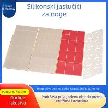 Prilagođene silikonske podloge i komponente: silikonske podloge, gumene podloge, brtve, brtvila, trake, ljepilo