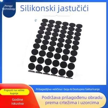 Prilagođene silikonske podloge i komponente: silikonske podloge, gumene podloge, brtve, brtvila, trake, ljepilo
