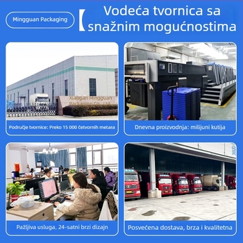 Prilagođene kutije za poklone za elektroničke uređaje, otisnute valovite kutije s UV, zlatnom folijom, toplim srebrom, laminacijom i izrezivanjem