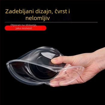 Set jednoraznih zdjela i štapića za jelo – okrugla, otporna na curenje plastična kutija za obrok za kućnu upotrebu