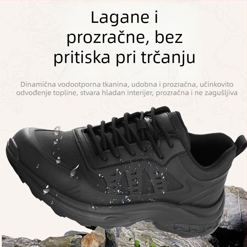 Muške casual tenisice u vojnome stilu za outdoor planinarenje i trail running, otporne na probijanje