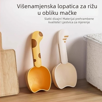 Kuhinjska žlica za rižu i žitarice, višestruka mjeračka žlica sa skalom