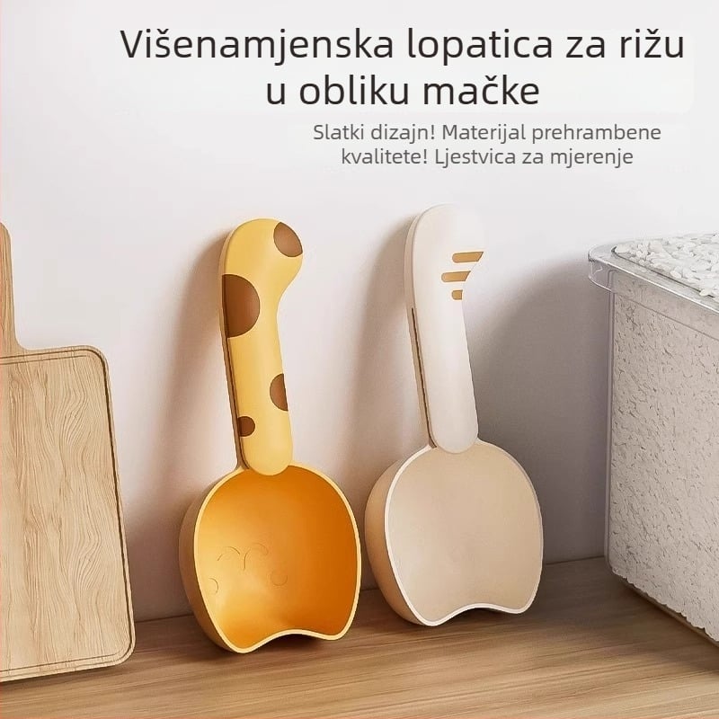Kuhinjska žlica za rižu i žitarice, višestruka mjeračka žlica sa skalom