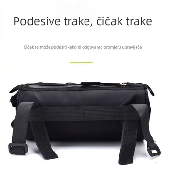 Torba za bicikl, prednja okvir torba, prijenosna, vodootporna, višefunkcionalna, za cestovni i brdski bicikl