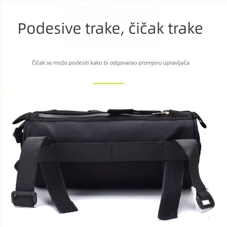 Torba za bicikl, prednja okvir torba, prijenosna, vodootporna, višefunkcionalna, za cestovni i brdski bicikl