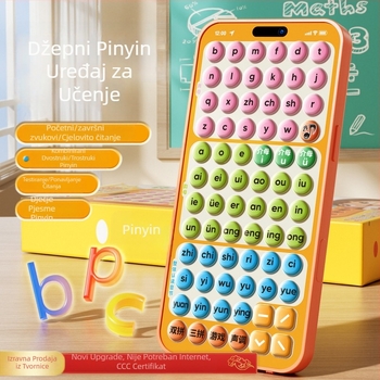 Pinyin prijenosno pametno učenje uređaj – vježbanje čitanja i fonike za predškolski odgoj, edukativna igračka