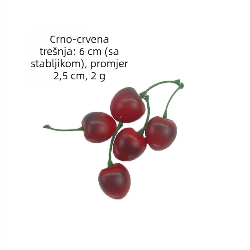 Plastične trešnje – umjetni plodovi za dekoraciju, fotografske rekvizite i DIY projekti
